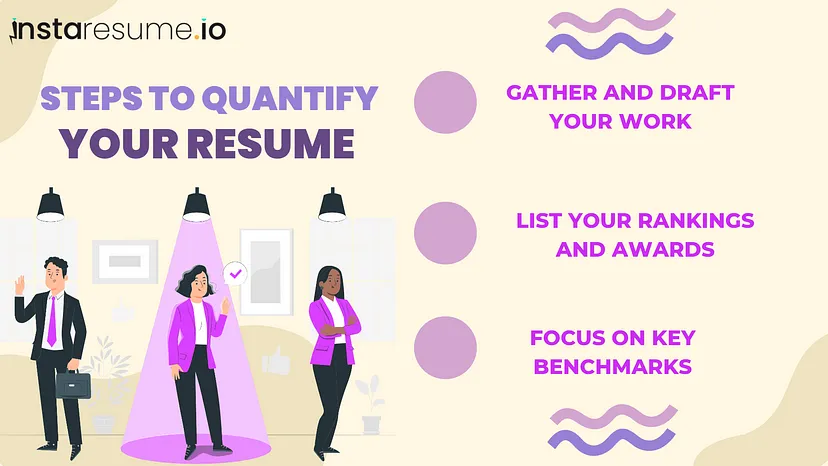 Steps to quantify our resume